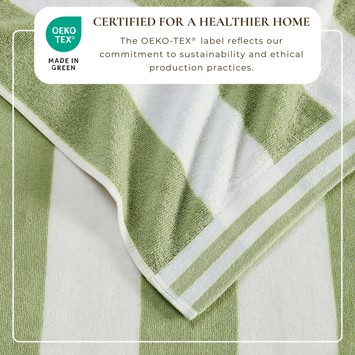 Edgartown Striped Cabana Beach Towel
