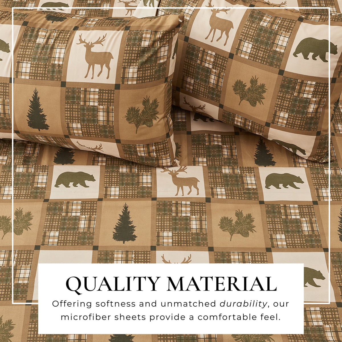 Mountain Ridge Lodge Printed Sheet Set