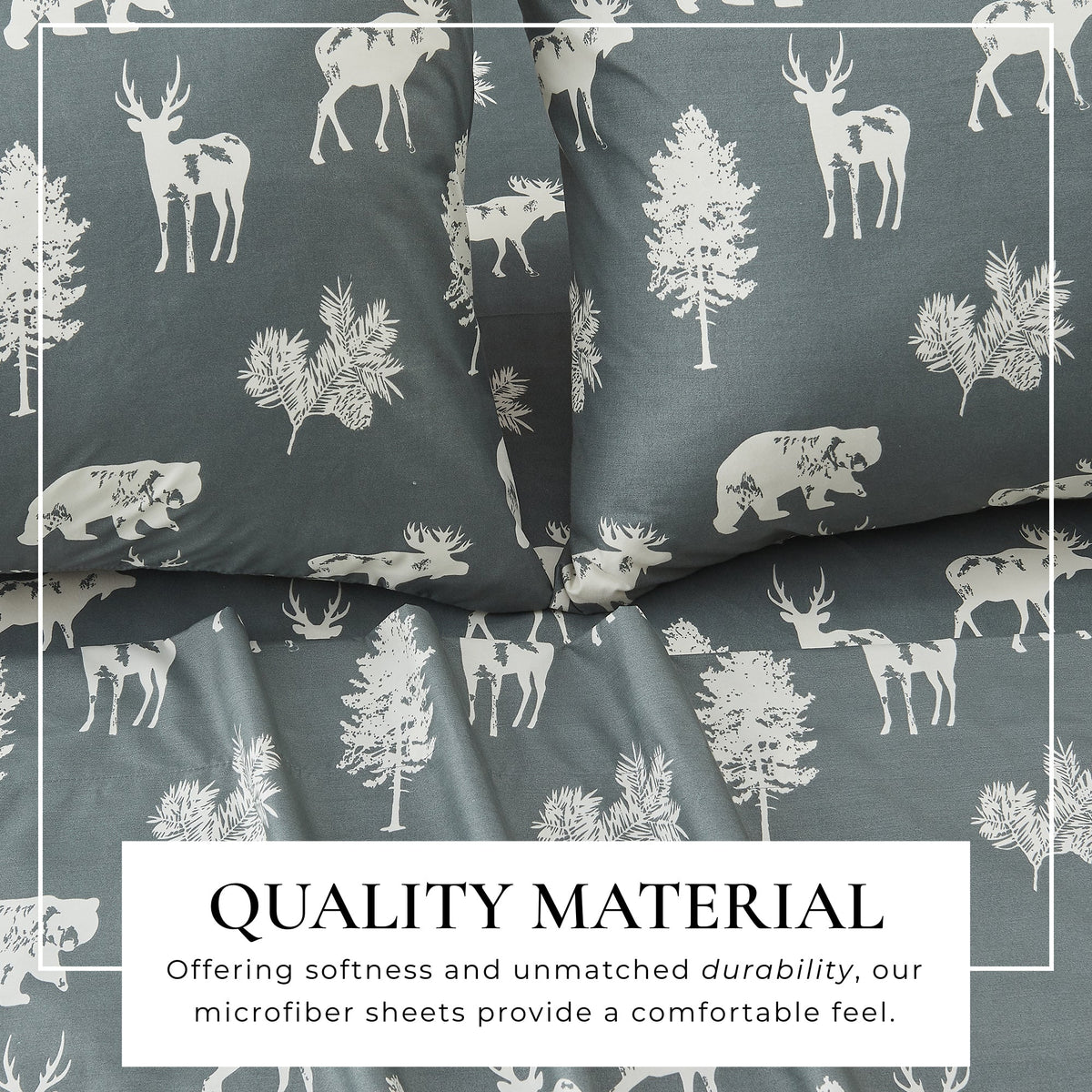 Mountain Ridge Lodge Printed Sheet Set