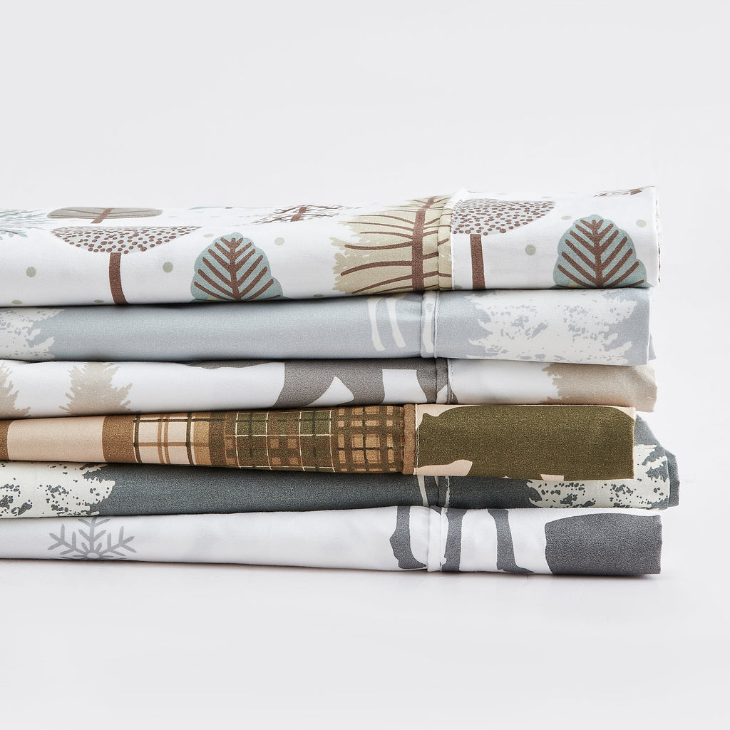 Mountain Ridge Lodge Printed Sheet Set