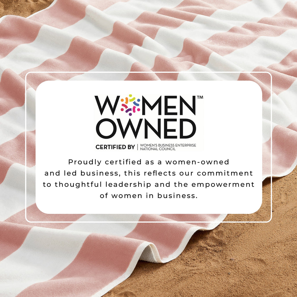 Edgartown Striped Cabana Beach Towel