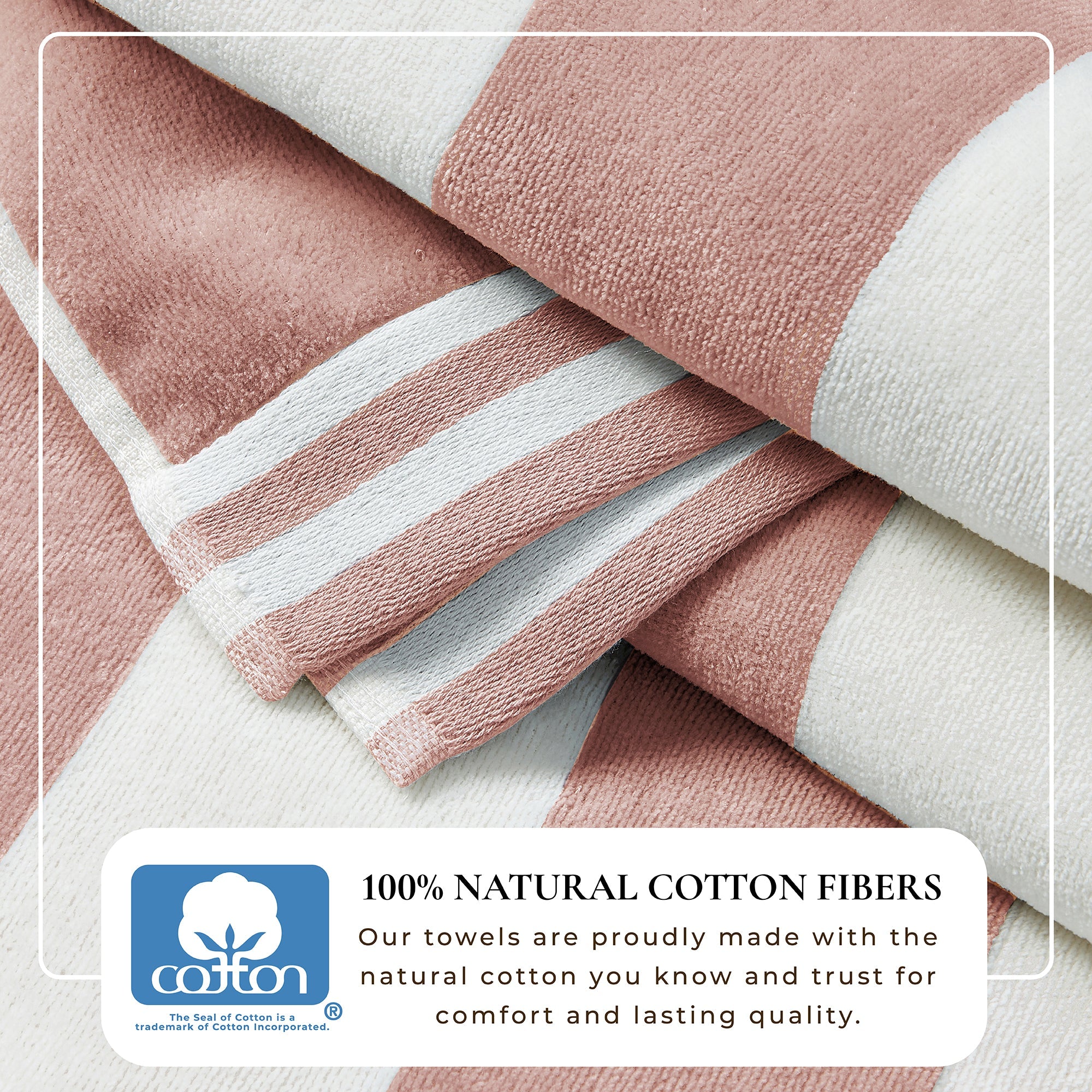 Edgartown Striped Cabana Beach Towel