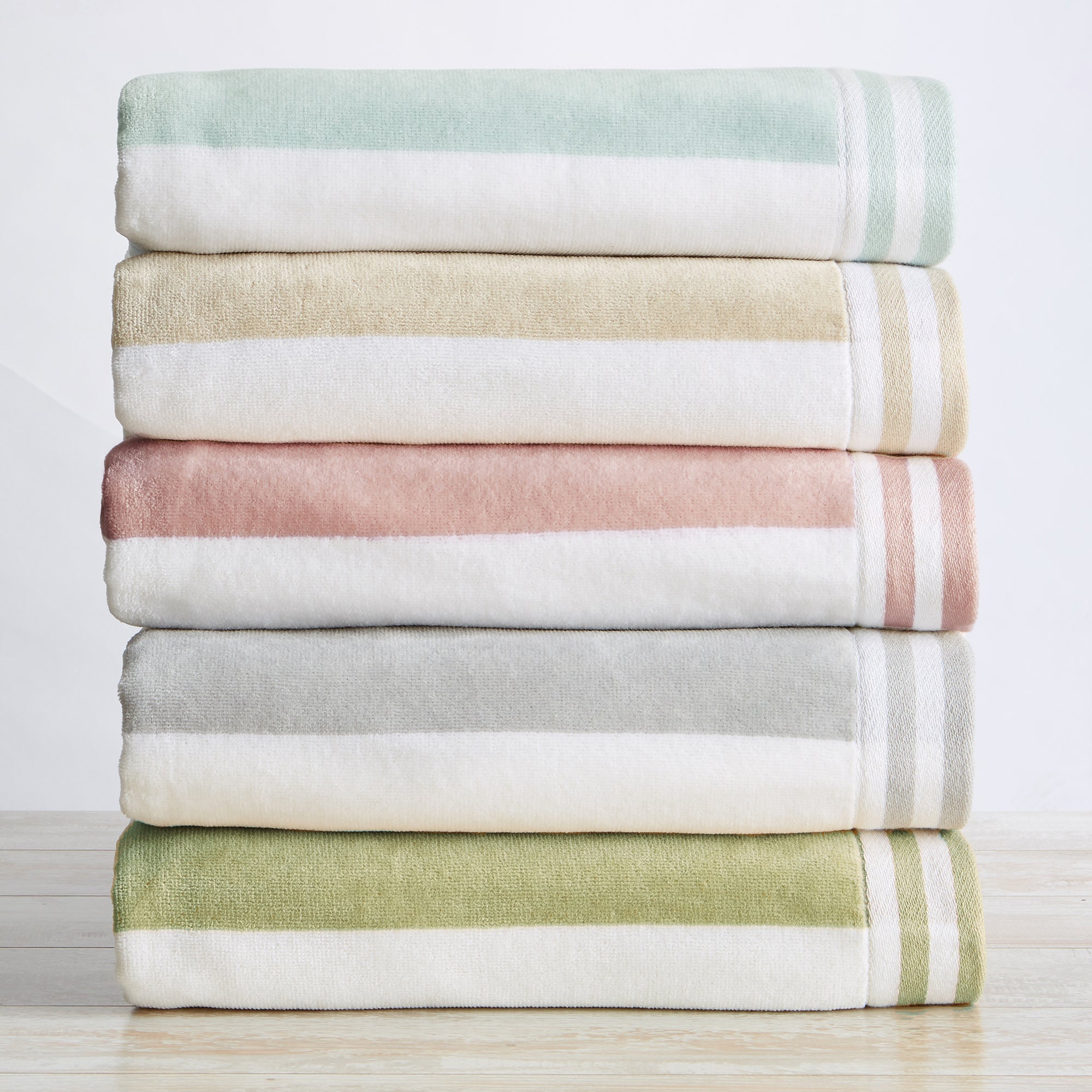 Edgartown Striped Cabana Beach Towel