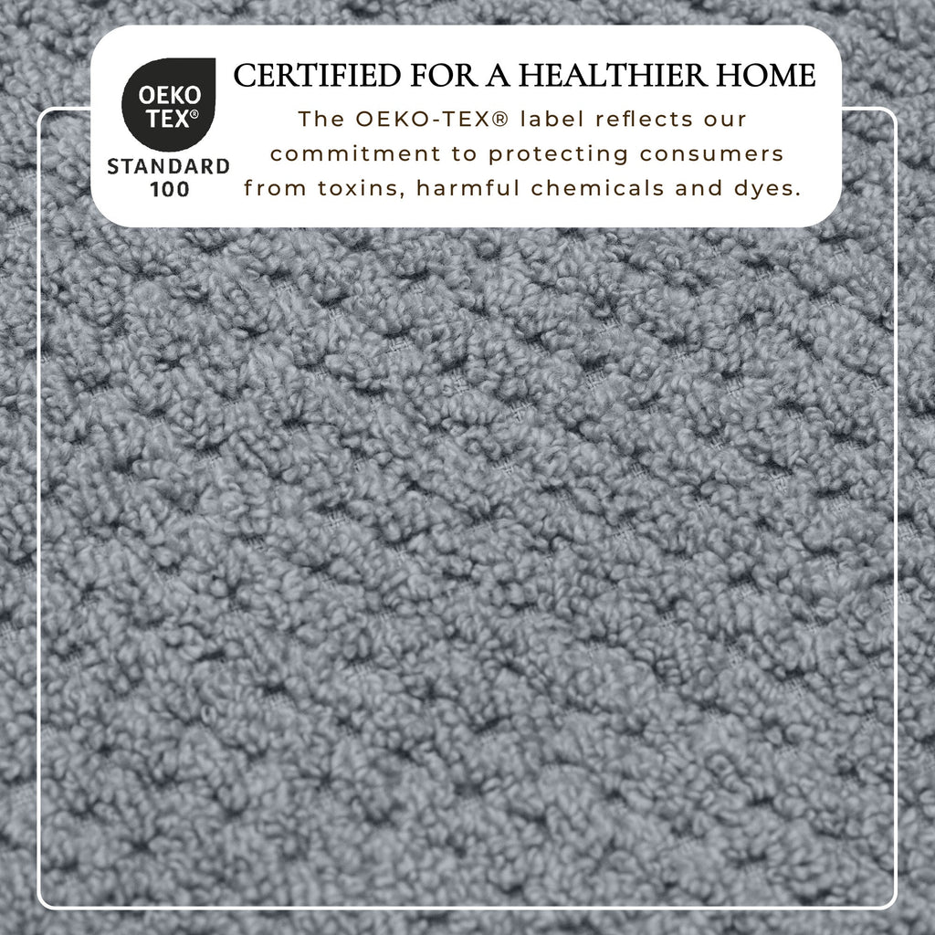 Giuliana Checkered Cotton Bath Towel Set