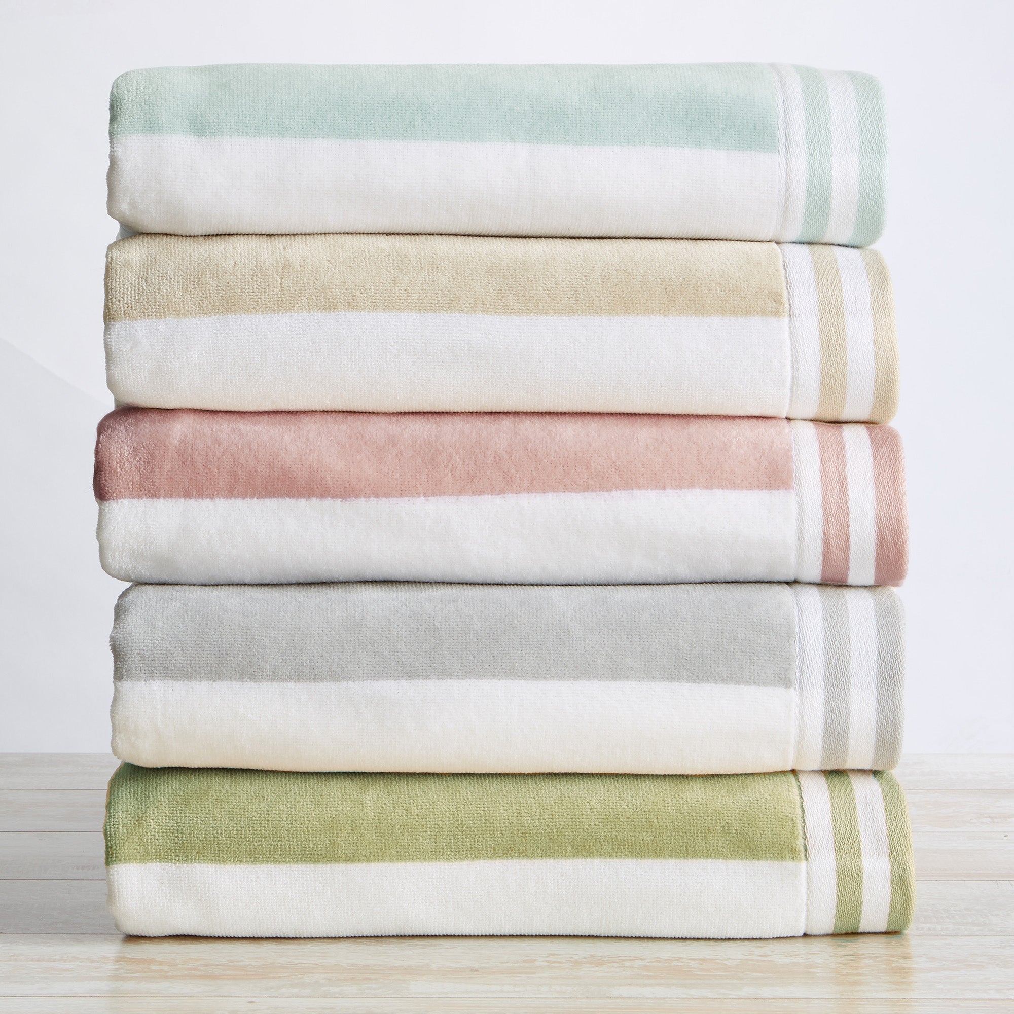 Edgartown Striped Cabana Beach Towel