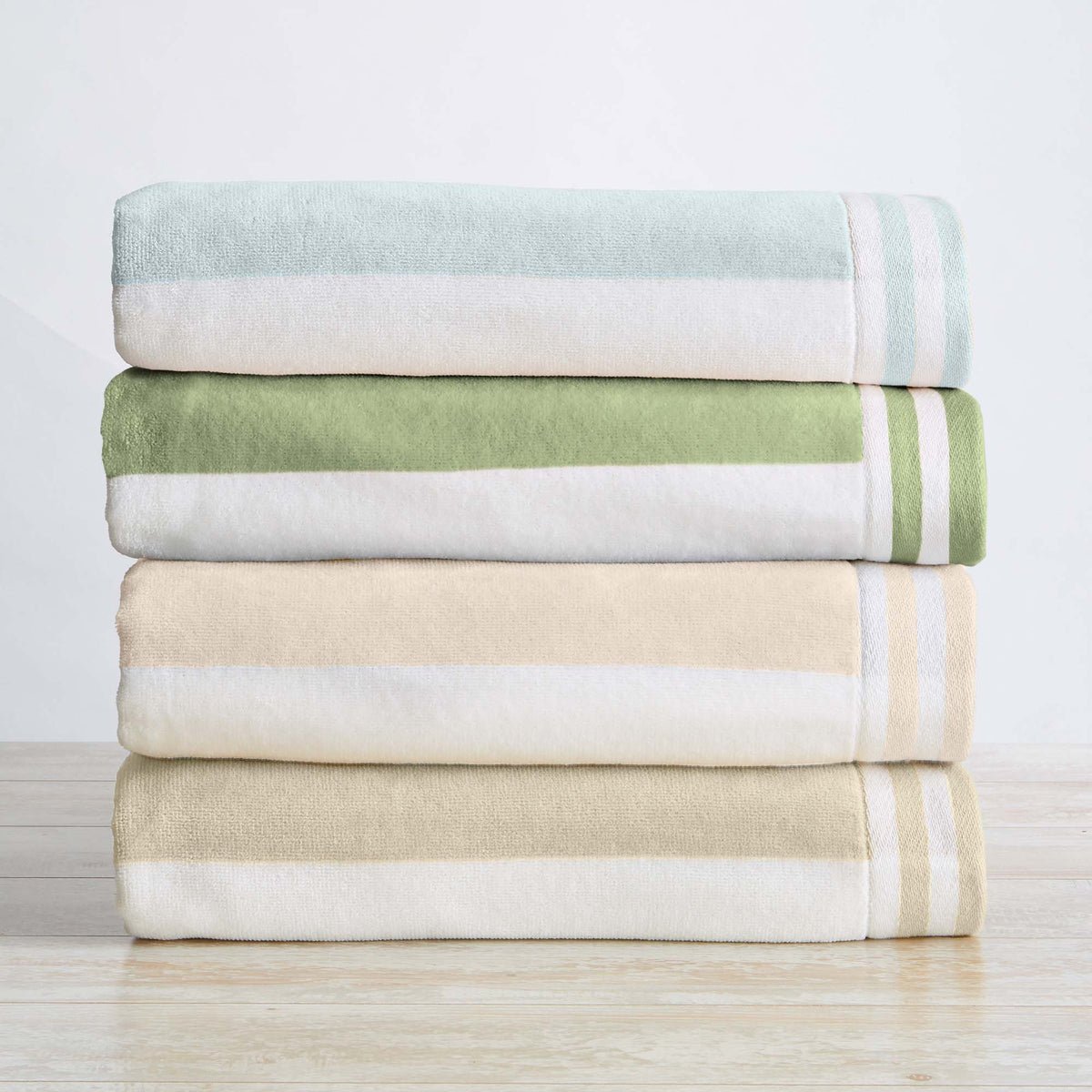 Edgartown Striped Cabana Beach Towel