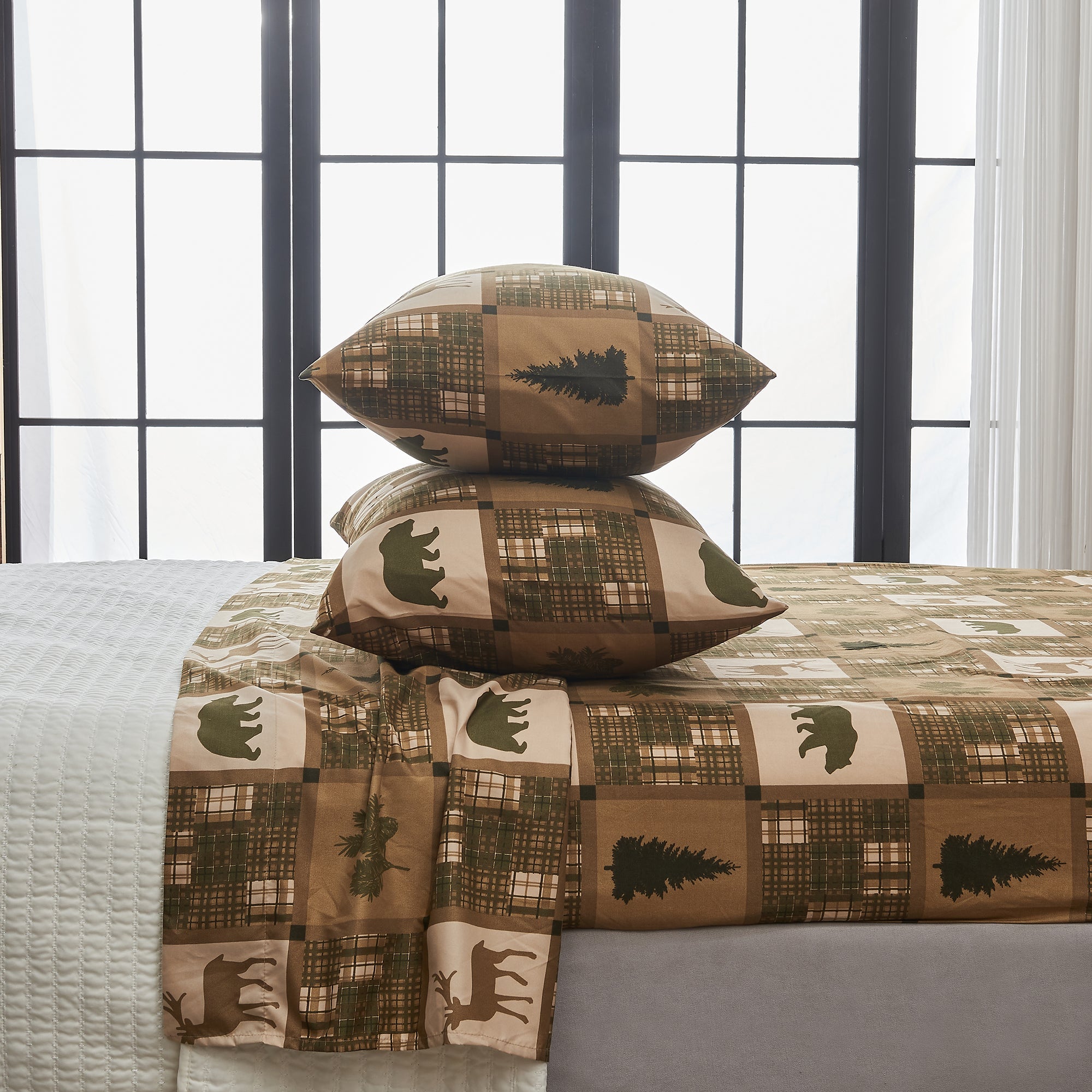 Mountain Ridge Lodge Printed Sheet Set