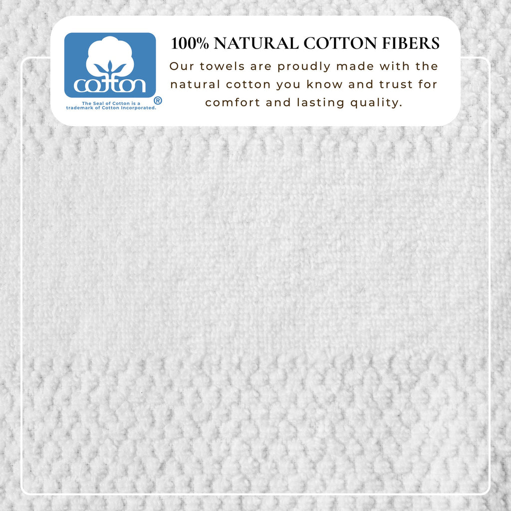 Marbella Textured Cotton Bath Towel Set