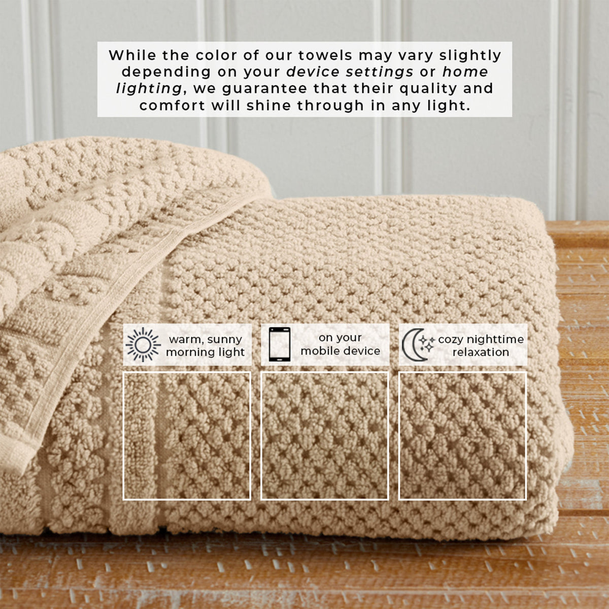 Giuliana Checkered Cotton Bath Towel Set