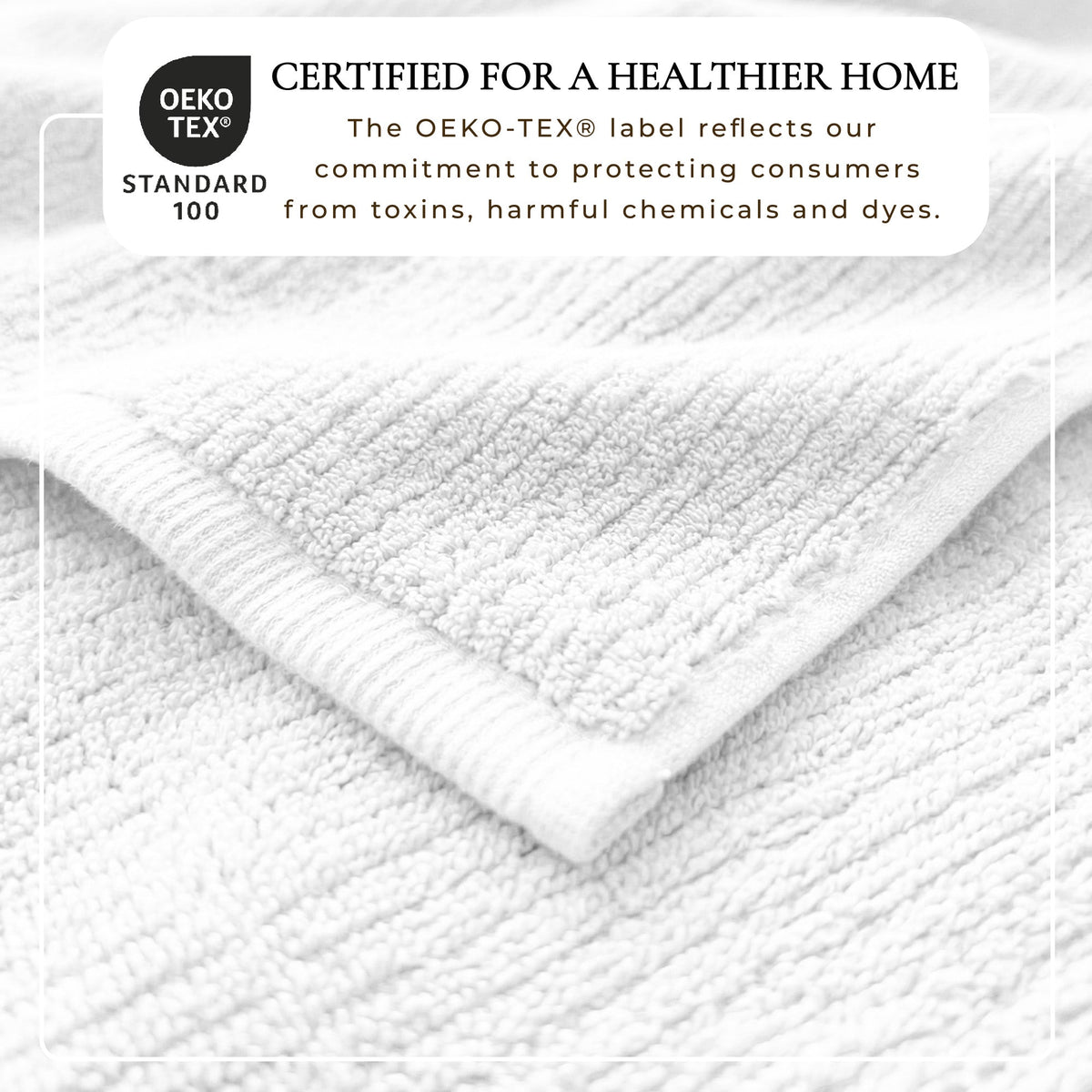 Georgiana Turkish Cotton Ribbed Towel Set (6-Piece)