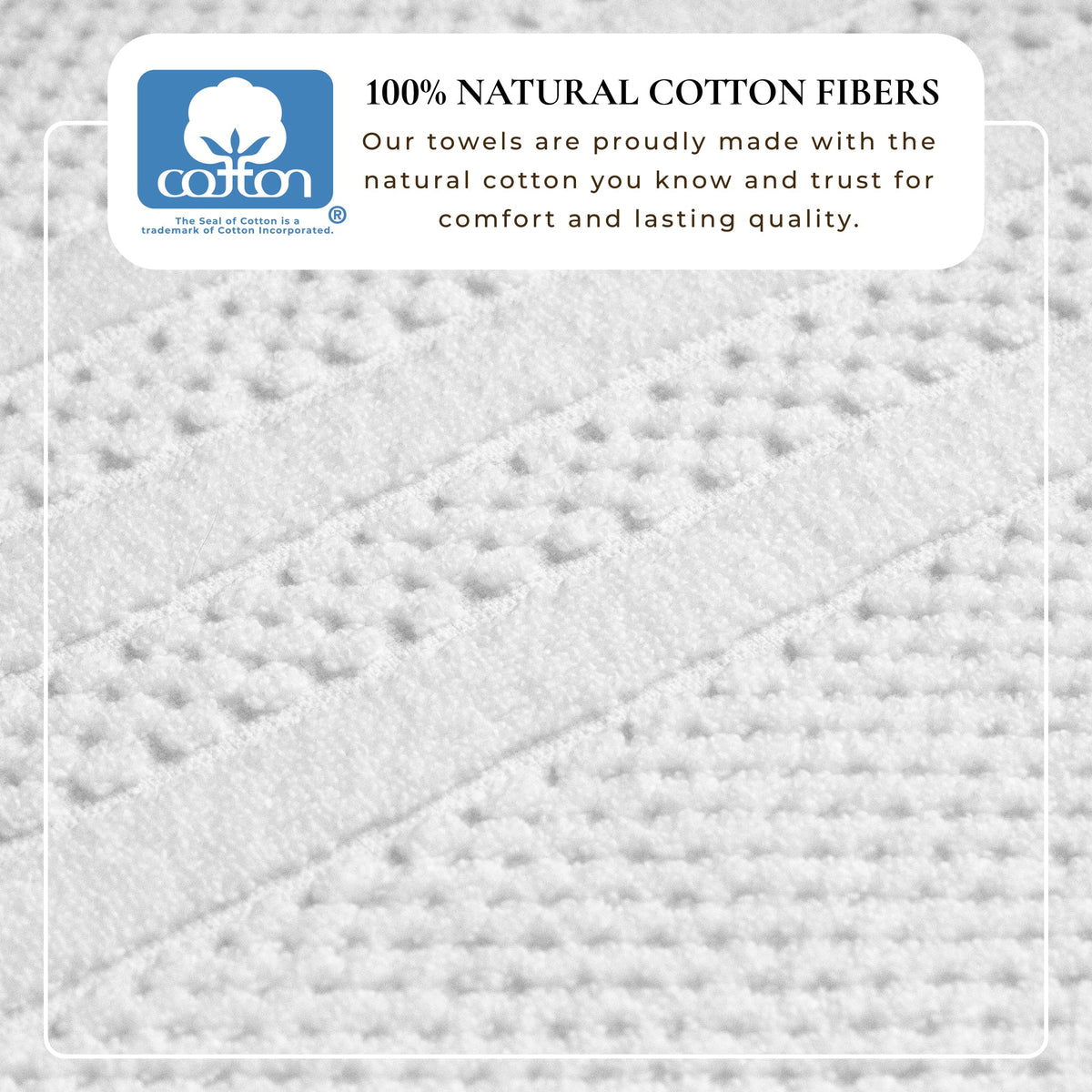 Giuliana Checkered Cotton Bath Towel Set