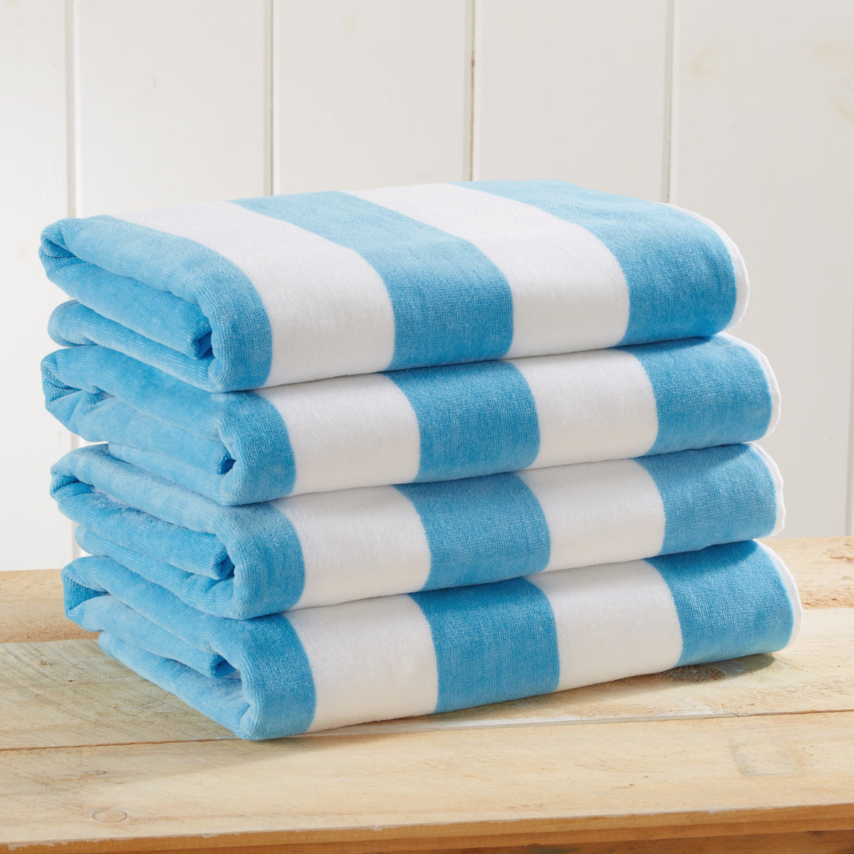 Novia Cabana Stripe Cotton Beach Towel