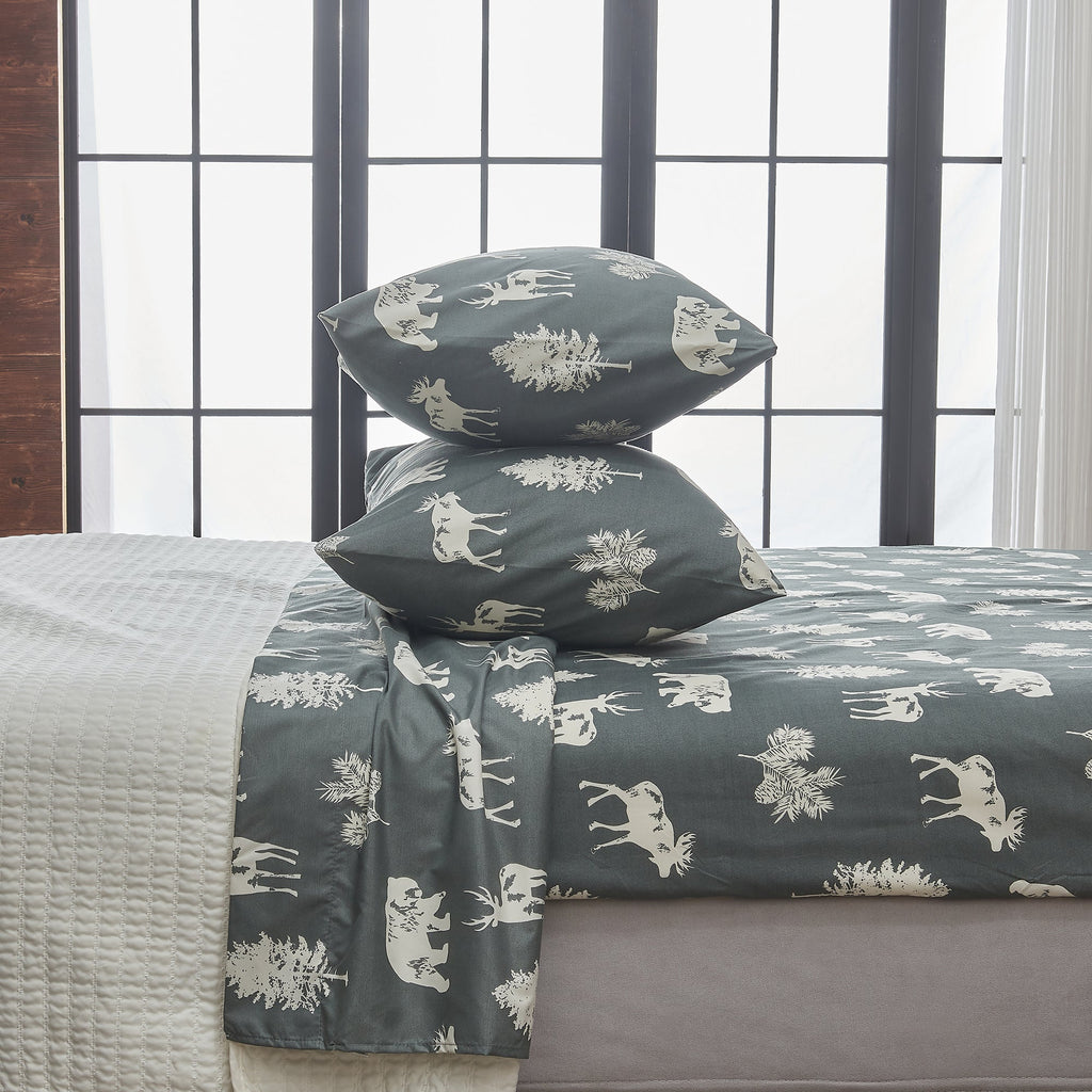 Mountain Ridge Lodge Printed Sheet Set