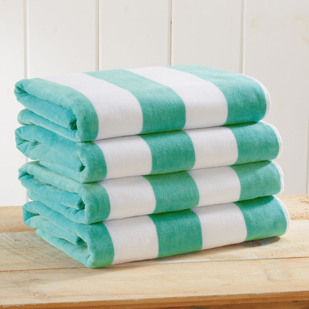 Novia Cabana Stripe Cotton Beach Towel