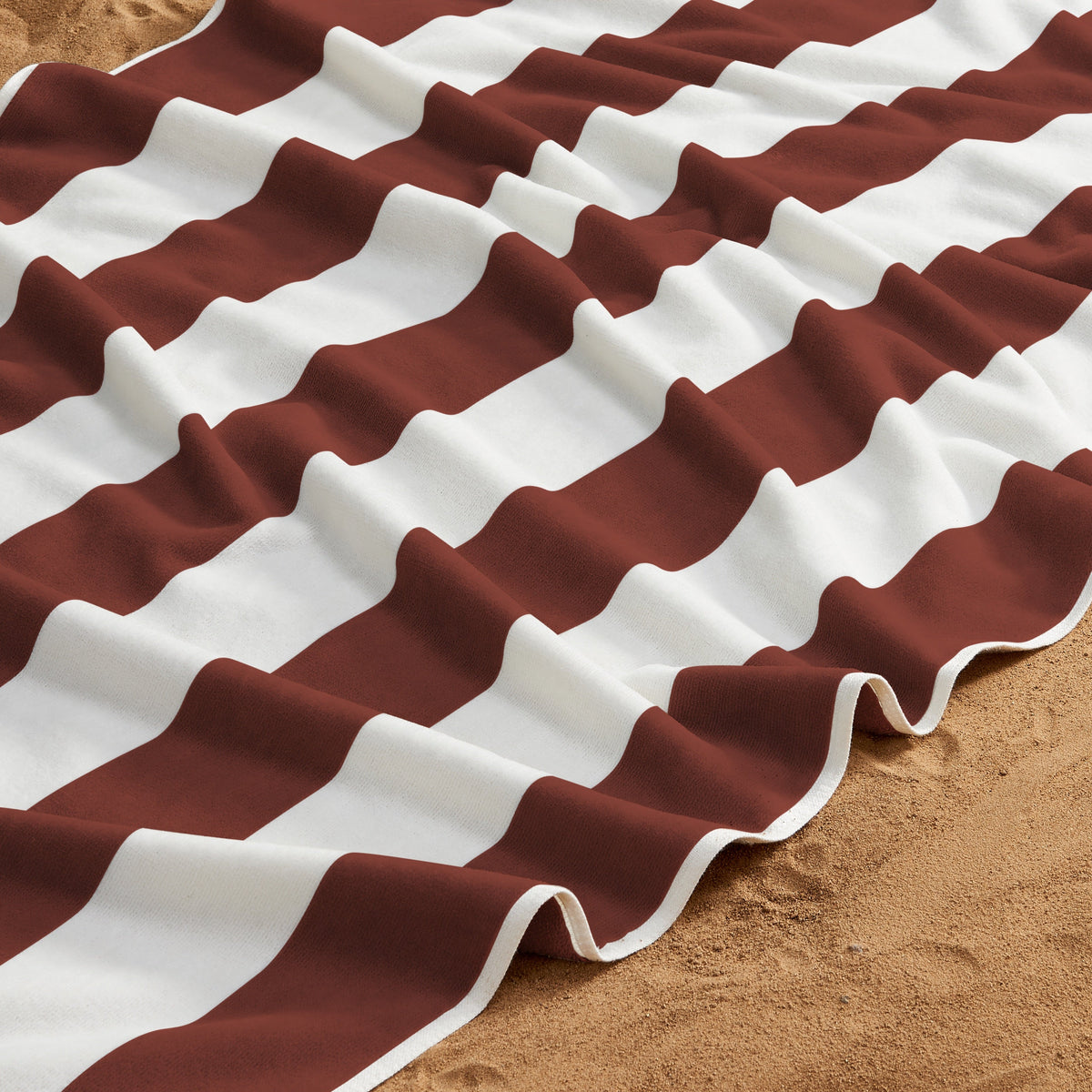Edgartown Striped Cabana Beach Towel