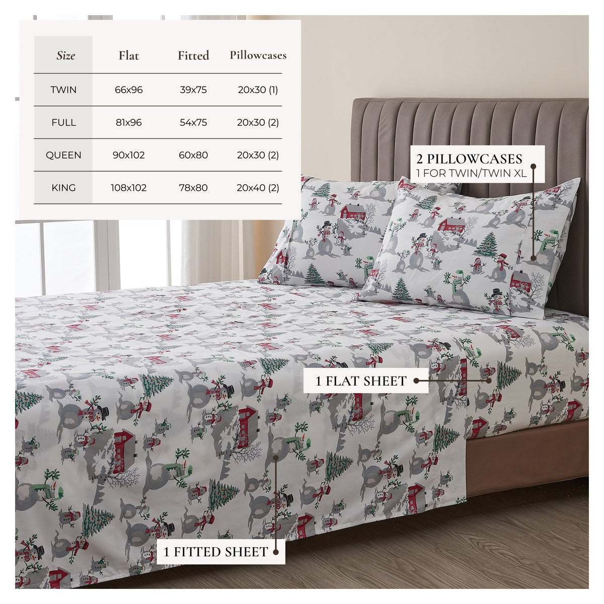 Mountain Ridge Lodge Printed Sheet Set