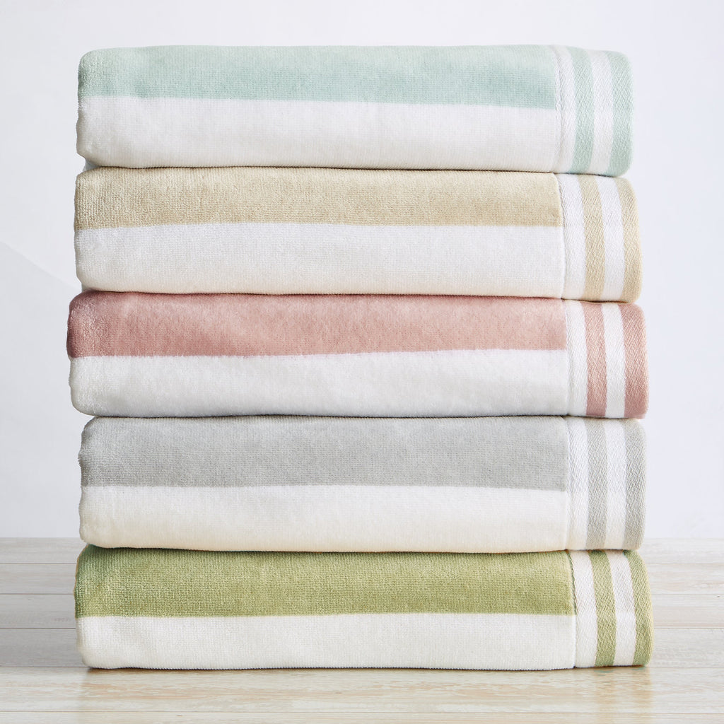 Edgartown Striped Cabana Beach Towel