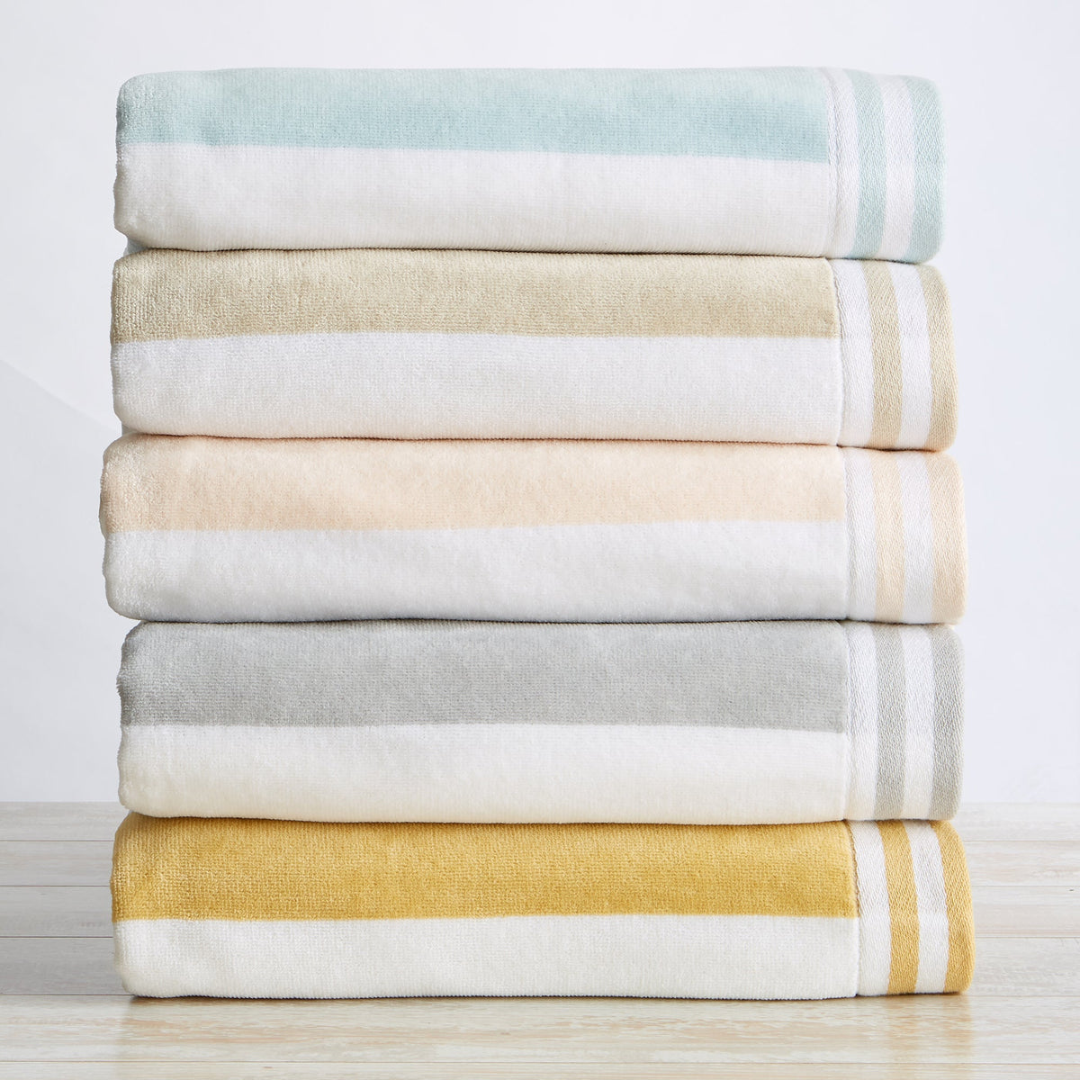 Edgartown Striped Cabana Beach Towel