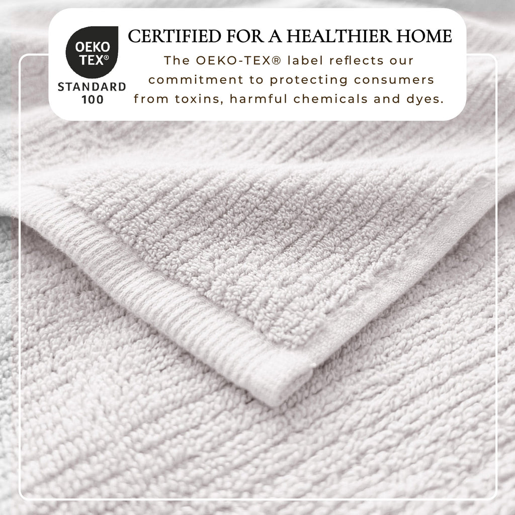 Georgiana Turkish Cotton Ribbed Towel Set (6-Piece)