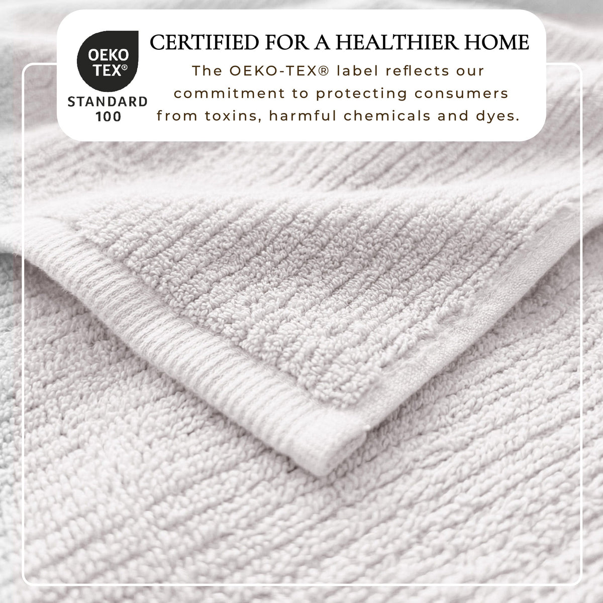Georgiana Turkish Cotton Ribbed Towel Set (6-Piece)