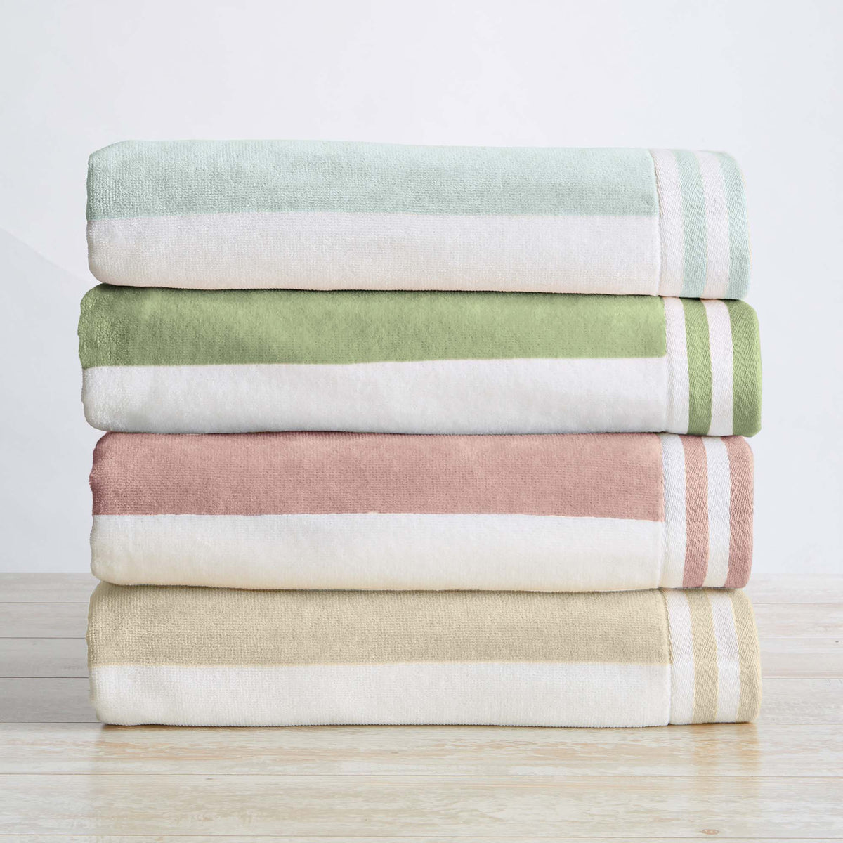 Edgartown Striped Cabana Beach Towel