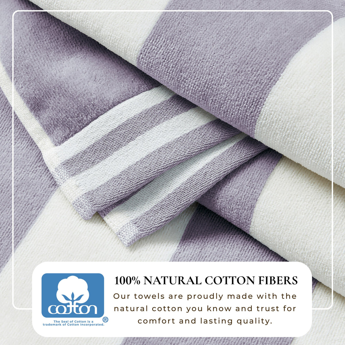 Edgartown Striped Cabana Beach Towel