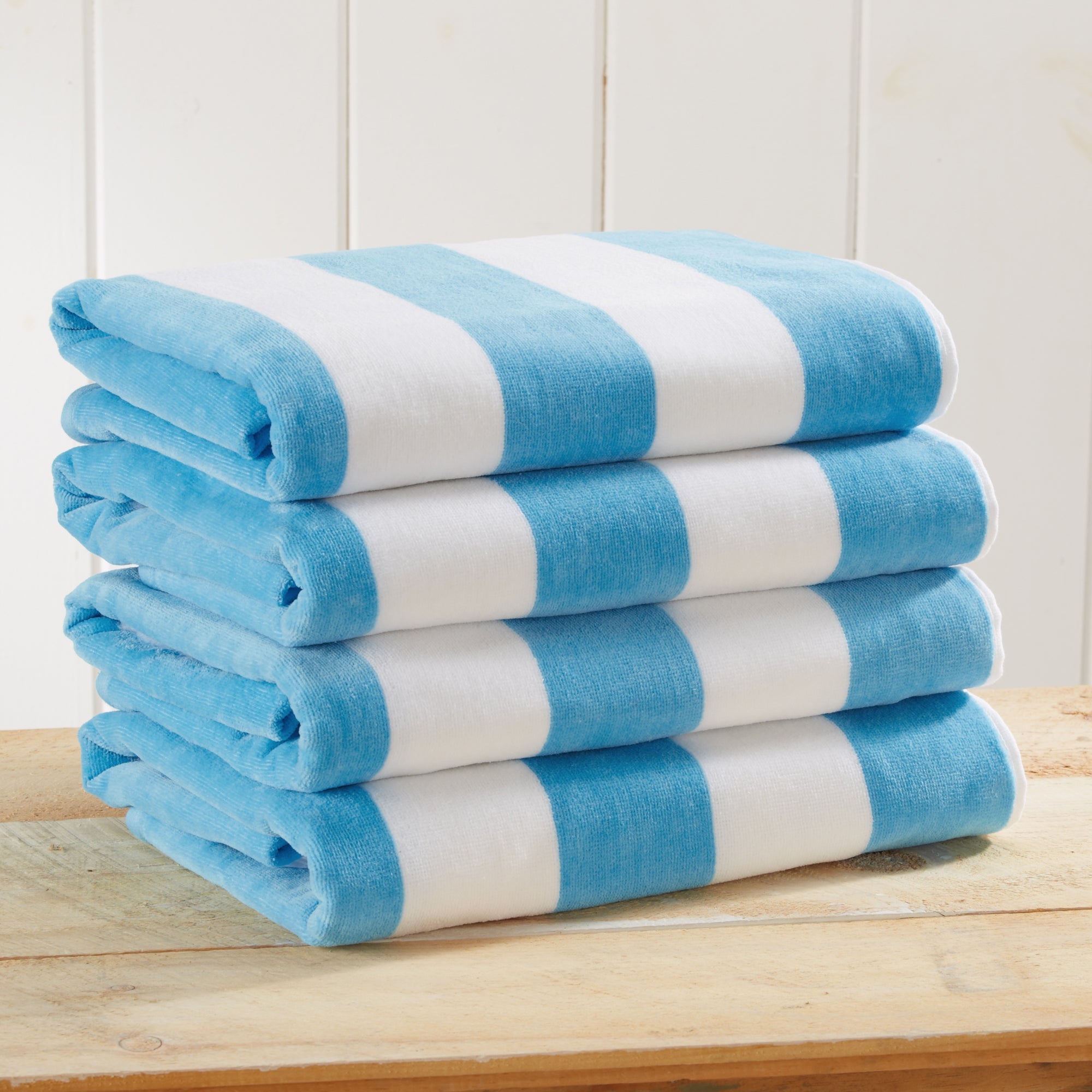 Novia Cabana Stripe Cotton Beach Towel